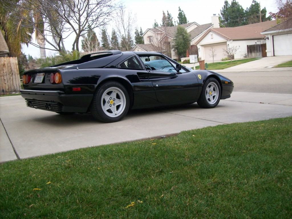 1988 Ferrari 328 Gts black on black