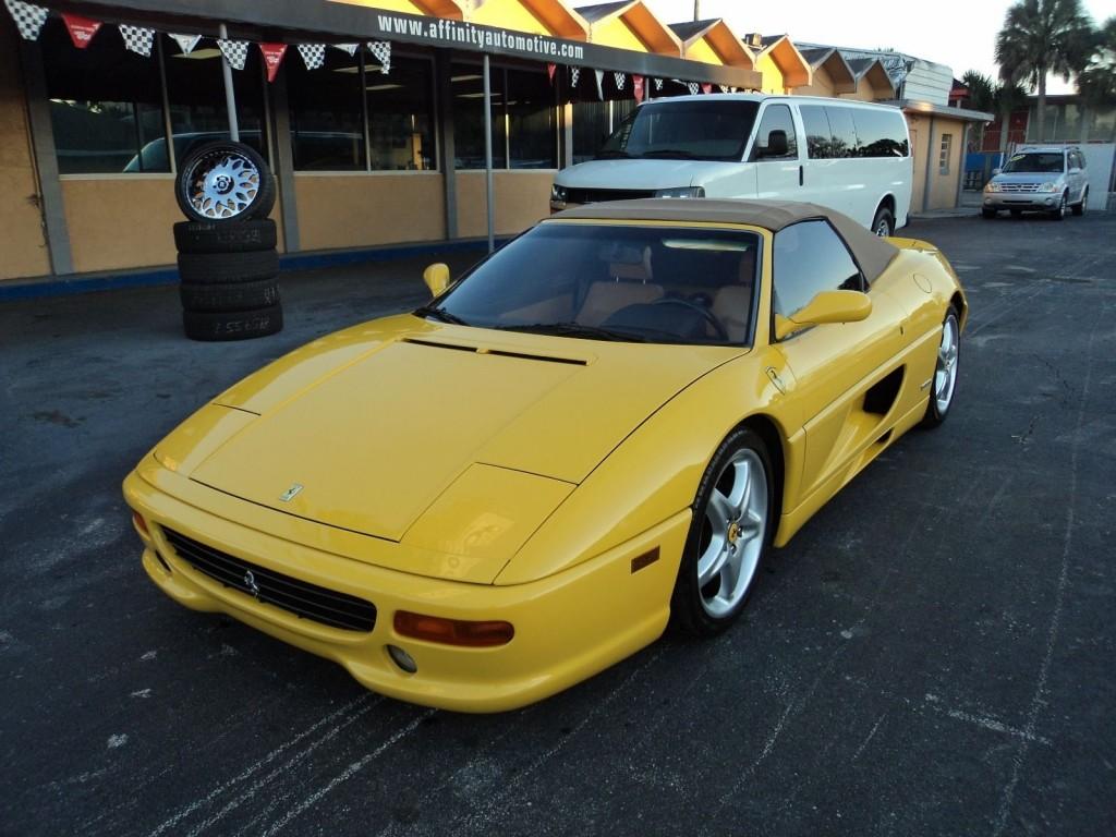 1995 Ferrari F355 Spider Yellow