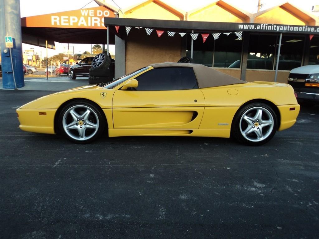 1995 Ferrari F355 Spider Yellow