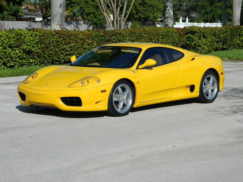 2000 Ferrari 360 Manual Transmission Sunroof Coupe