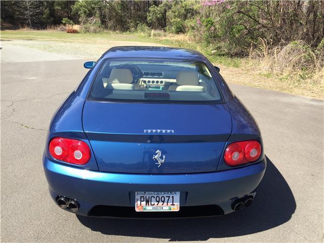 1995 Ferrari 456 Stunning Blue Chiaro Metallic over cream