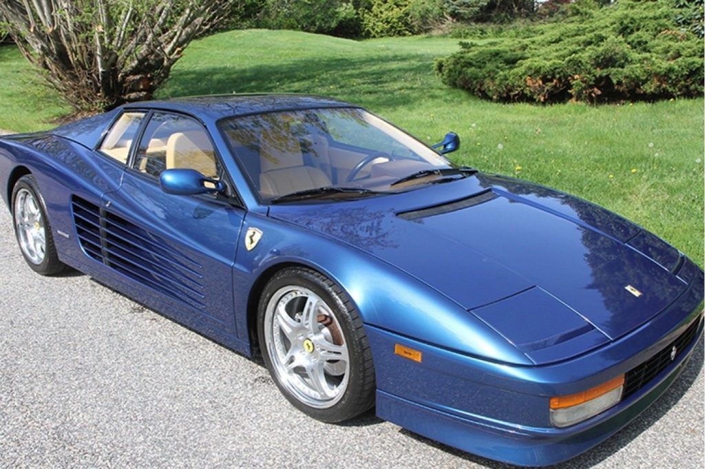 BEAUTIFUL 1989 Ferrari Testarossa Blue with Tan Leather Interiror