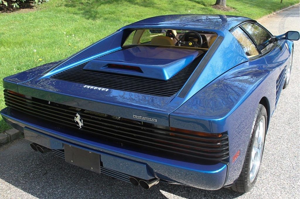 BEAUTIFUL 1989 Ferrari Testarossa Blue with Tan Leather Interiror